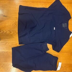 Figs Deep Blue Scrub Set